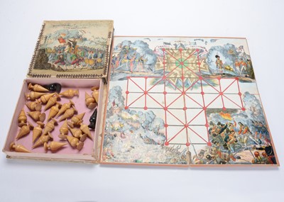 Lot 680 - A mid 19th century German Game of Siege