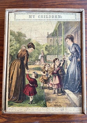 Lot 688 - A late 19th century English dissected puzzle ‘My Children’