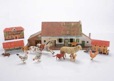 Lot 692 - Various wooden and composition farm