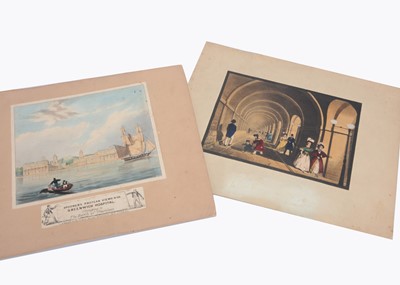 Lot 703 - Three 19th century transparent views