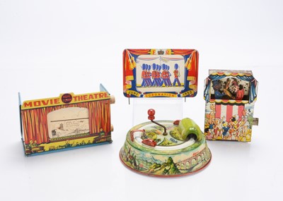 Lot 711 - Tinplate toys