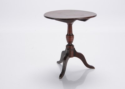 Lot 731 - An early 19th century John Bubb doll’s tilt-top occasional table