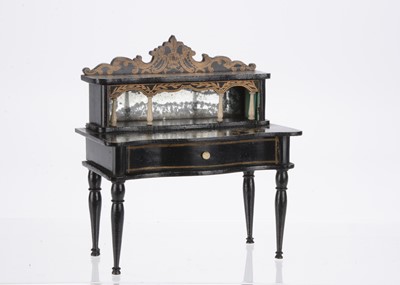 Lot 755 - A Waltershausen dolls’ house desk