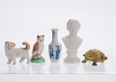 Lot 769 - Dolls’ house ornaments and pets