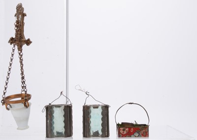 Lot 795 - A German dolls’ house lantern