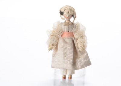 Lot 845 - An 19th century Grodnerthal wooden dolls’ house doll