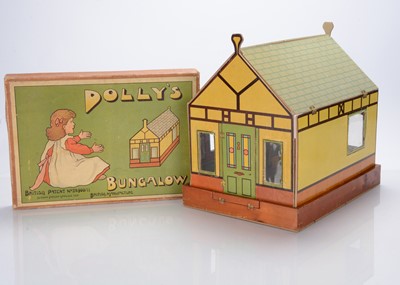 Lot 975 - A Burman & Hipauf folding ‘Dolly’s Bungalow’ dolls’ house, 1920s
