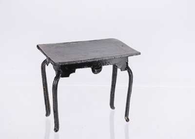 Lot 978 - A Westacre card chinoiserie dolls’ house table