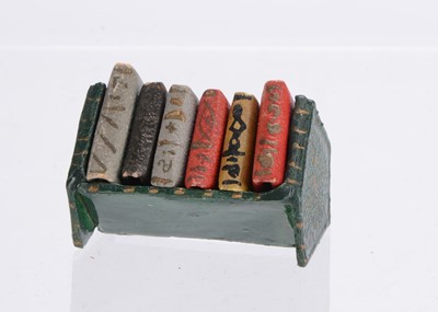 Lot 982 - A Westacre card dolls’ house book stand