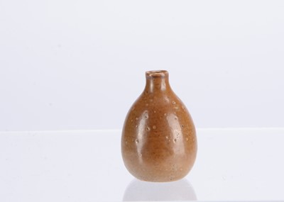 Lot 984 - A rare Martin Brothers  miniature pottery vase