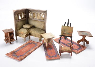 Lot 1002 - Dolls’ house furniture