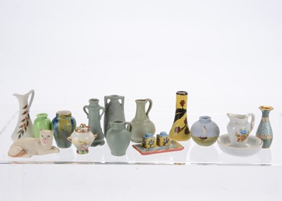 Lot 1013 - Dolls’ house porcelain