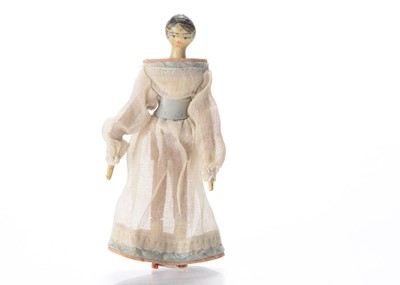 Lot 1028 - An 19th century Grodnerthal dolls’ house wooden doll