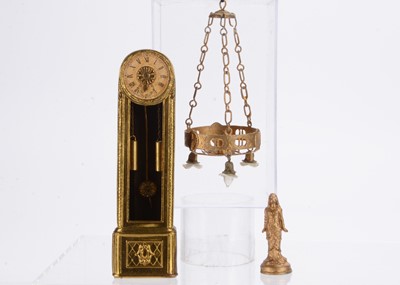 Lot 1072 - A German cast-metal dolls’ house chandelier