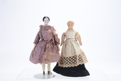 Lot 1125 - Two large scale dolls’ house dolls