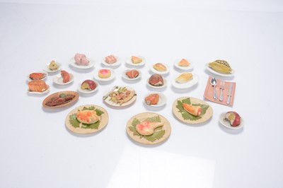 Lot 1134 - Dolls’ house food