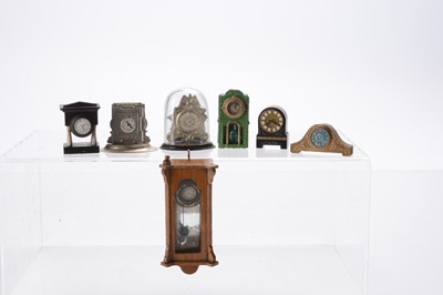 Lot 1136 - Dolls’ house clocks
