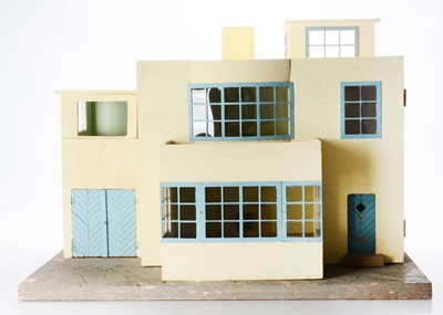 Lot 1179 - A Tri-ang wooden Ultra Modern Dolls’ House No.52