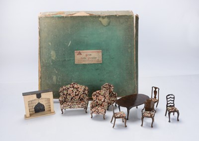 Lot 1197 - Triang Period Dolls Furniture