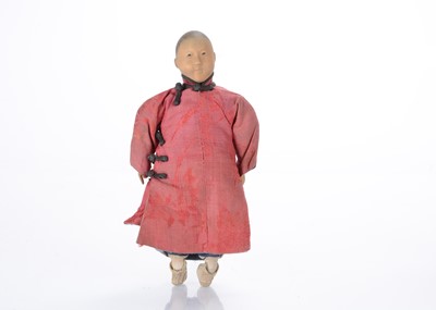 Lot 1232 - A Door of Hope carved wooden headed boy