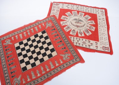Lot 1279 - Two late 19th century Moir & Co (Glasgow) printed handkerchiefs