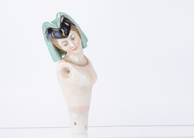 Lot 1292 - A Dressel & Kister medieval half-doll