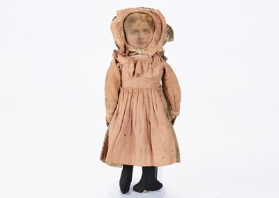 Lot 1310 - An early 20th century Horsman Babyland Rag two-side cloth doll