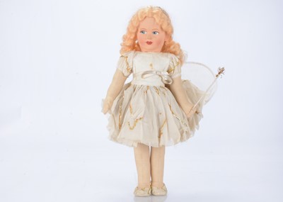 Lot 1383 - A 1950s Chad Valley cloth Fairy