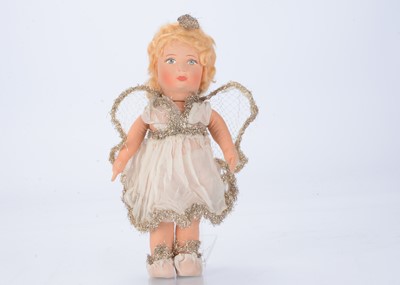 Lot 1385 - A 1950s Chad Valley cloth Christmas Fairy