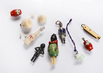 Lot 1389 - Miniatures and charms