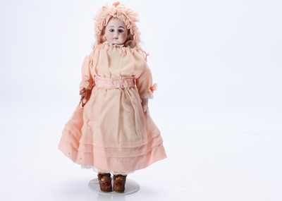 Lot 1398 - A Bahr and Proschild bisque shoulder-head doll