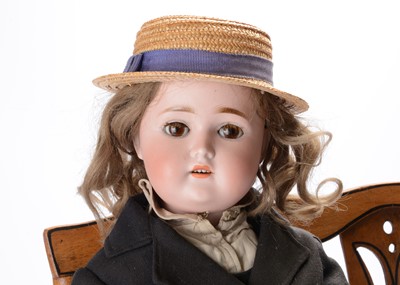 Lot 1410 - A German bisque headed doll marked Special 5 1/2