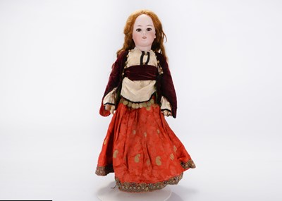 Lot 1428 - A Simon & Halbig 1078 bisque head doll