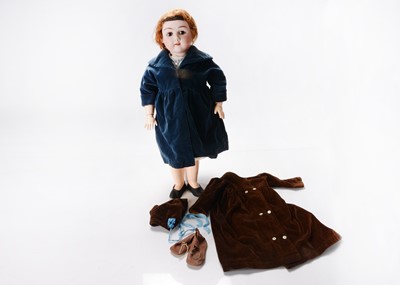 Lot 1431 - A Max Handwerck bisque head doll
