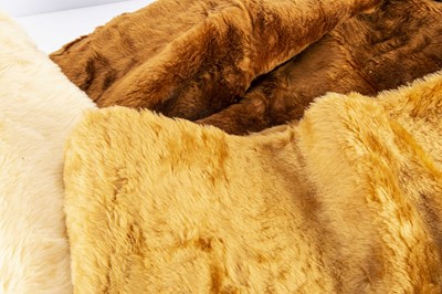 Lot 378 - Five large pieces of Teddy Bear fabric
