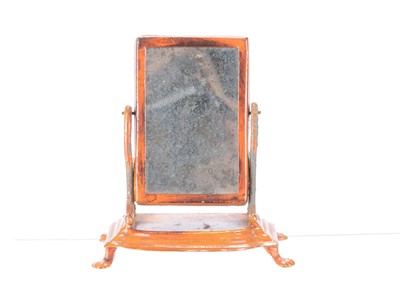 Lot 1524 - An Evans & Cartwright tinplated dolls’ house dressing table mirror