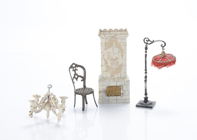 Lot 1569 - Dolls’ house items