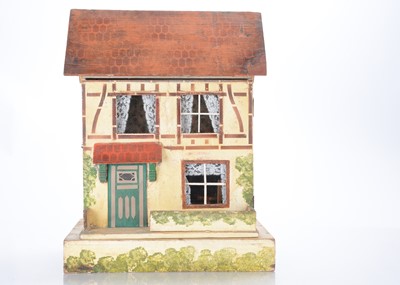 Lot 1575 - A 1930s Wagner wooden dolls’ house