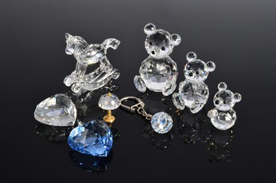 Lot 5 - A collection of eight Swarovski items