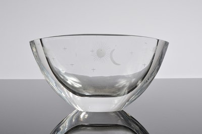 Lot 50 - A c1950s Orrefors Glass vessel