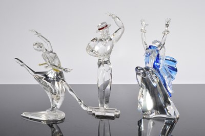 Lot 68 - Three Swarovski Dancing figures