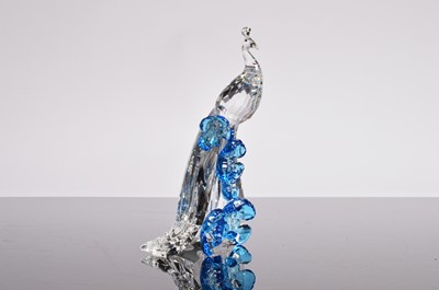 Lot 73 - A Swarovski White Peacock