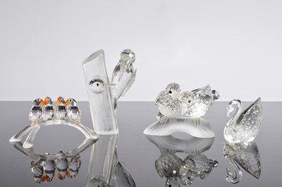 Lot 75 - Four Swarovski Birds