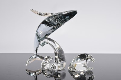 Lot 76 - A Swarovski Paikea Humpback Whale