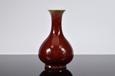Lot 95 - A nice antique Chinese porcelain sang du beouf vase
