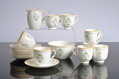 Lot 126 - An Art Deco Shelley porcelain part tea set