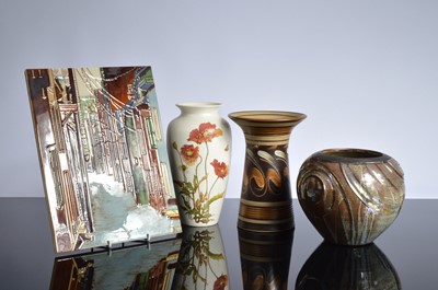 Lot 136 - Four second half 20th century ceramic items