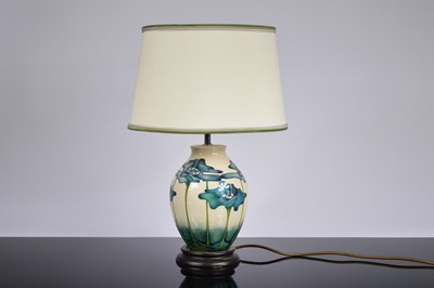 Lot 186 - A modern Moorcroft Pottery lamp base