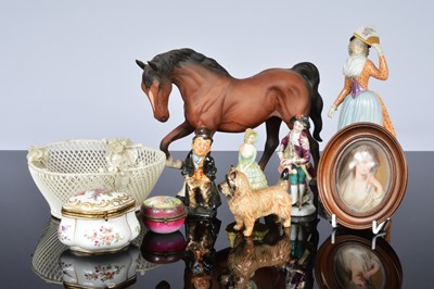 Lot 208 - A collection of ceramics and other items