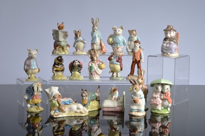 Lot 230 - Twenty Royal Albert Beatrix Potter figures